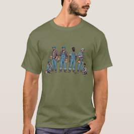 トレードメンズゴー魚釣り Tシャツ