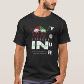 トレードモチベーション | 強気 | パターン Tシャツ (正面)