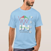 トレードモチベーション | 強気 | パターン Tシャツ (正面)