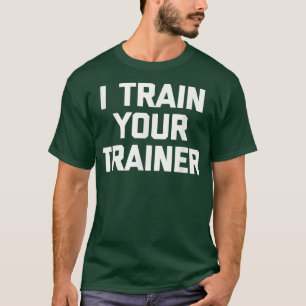 トレーナーのトレーニングおもしろいジカッコいいムのトレーニング Tシャツ