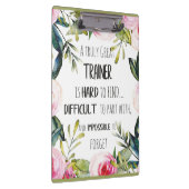 トレーナーの感謝引用文ありがとう クリップボード (右)