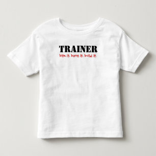 トレーナー噛め。噛め。組め。 トドラーTシャツ