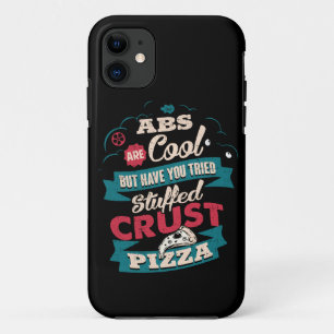 トレーニングおもしろいユーモア、Abs対ピザ、バルキングノベルティ iPhone 11 ケース