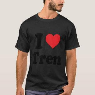 トレーニングおもしろい引用文Iラブトレンデザインクールボディブイ Tシャツ
