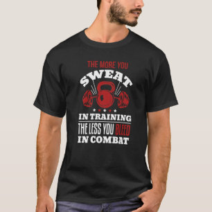 トレーニングで汗をかけば汗が出るほど出血が減る Tシャツ
