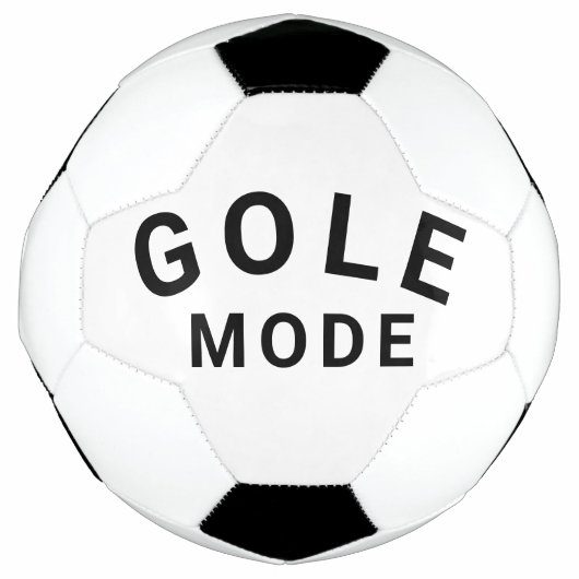 トレーニングとプレー用 ゴールモード テキスト サッカーボール G (正面)