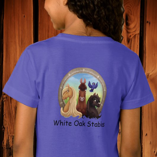 トレーニングにおけるカスタマイズ可能な子どもの乗馬 Tシャツ