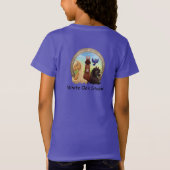 トレーニングにおけるカスタマイズ可能な子どもの乗馬 Tシャツ (裏面)