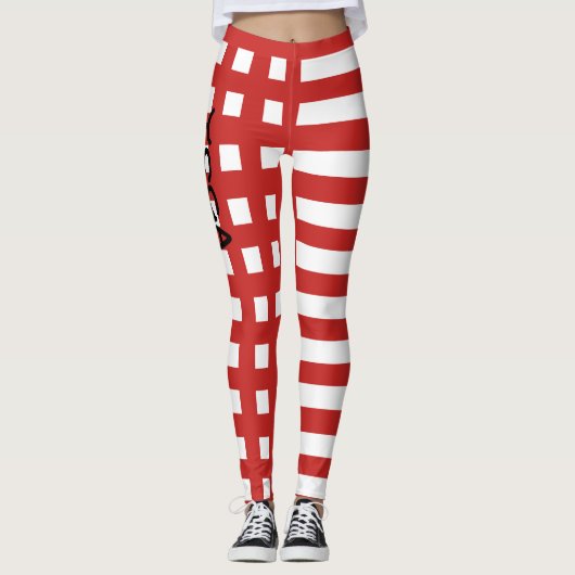 トレーニングのためのトレンディー-ヨガおよびフィットネス レギンス (正面)