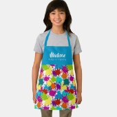 トレーニングのエプロンでアーティスト エプロン (インサイチュ)