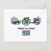 トレーニングのチームありがとうはがき ポストカード (正面)