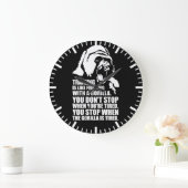 トレーニングのモチベーション – トレーニング – ゴリラとの戦い ラージ壁時計 (ホーム)