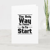 トレーニングの体育館の引用文のフィットネスのエクササイズの刺激 カード (正面)