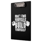 トレーニングの刺激-あなた自身造り-バーベル クリップボード (左)