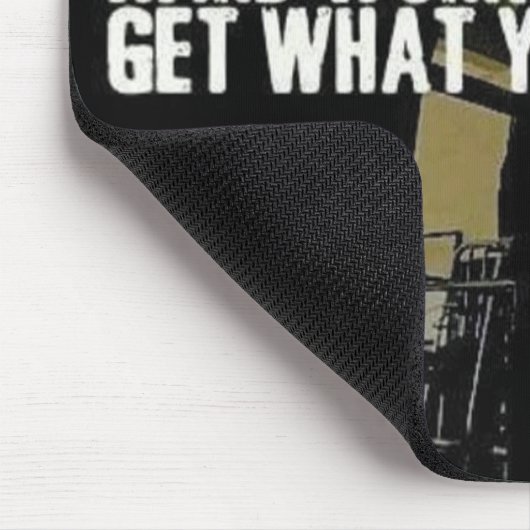 トレーニングの動機 – 懸命の仕事が報われる マウスパッド (コーナー)