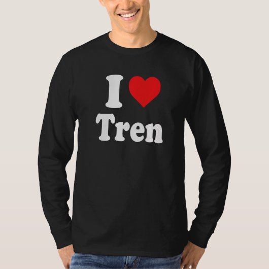 トレーニングの引用 トレンのトレーニングが大好き 筋肉もりもり Tシャツ (正面)