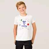 トレーニングの数学Wiz Tシャツ (正面フル)