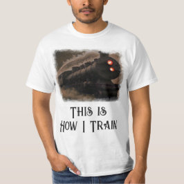 トレーニングはこうやるのが楽しい Tシャツ