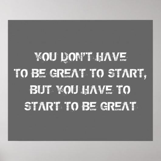 トレーニングやる気を起こさせるポスター ポスター (正面)