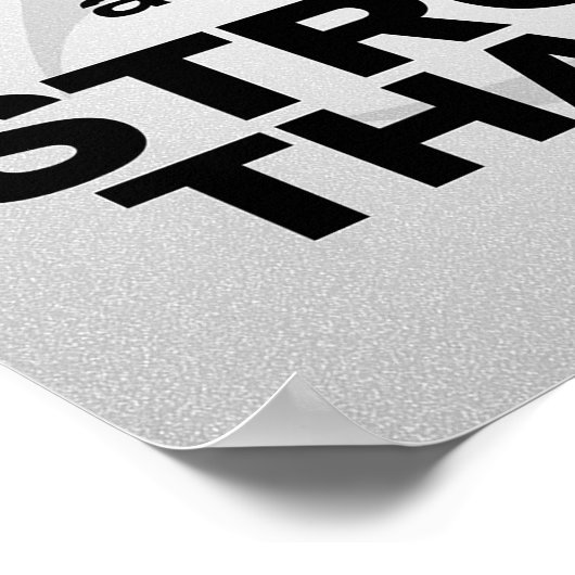 トレーニングやる気を起こさせるポスター ポスター (角)