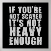 トレーニングやる気を起こさせるポスター ポスター (正面)