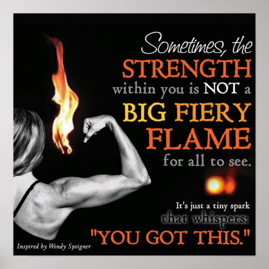 トレーニングやる気を起こさせる ポスター (正面)