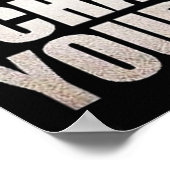 トレーニングやる気を起こさせる ポスター (角)