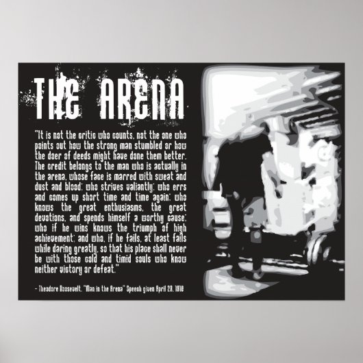 トレーニングやる気を起こさせる ポスター (正面)