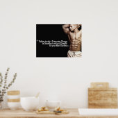 トレーニングやる気を起こさせる ポスター (キッチン)