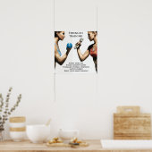 トレーニングやる気を起こさせる ポスター (キッチン)