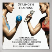 トレーニングやる気を起こさせる ポスター (正面)