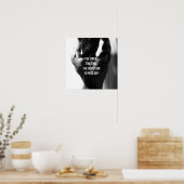 トレーニングやる気を起こさせる ポスター (キッチン)