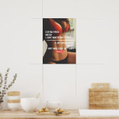 トレーニングやる気を起こさせる ポスター (キッチン)