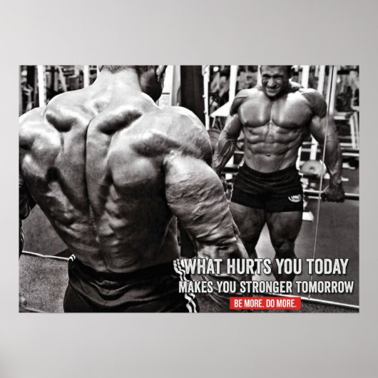 トレーニングやる気を起こさせる ポスター (正面)