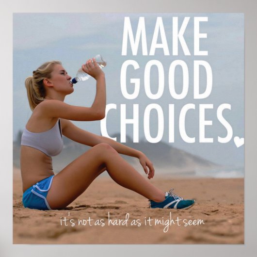 トレーニングやる気を起こさせる ポスター (正面)