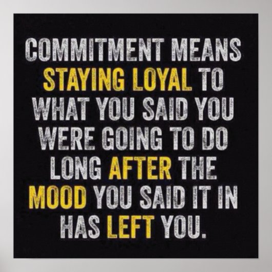 トレーニングやる気を起こさせる ポスター (正面)