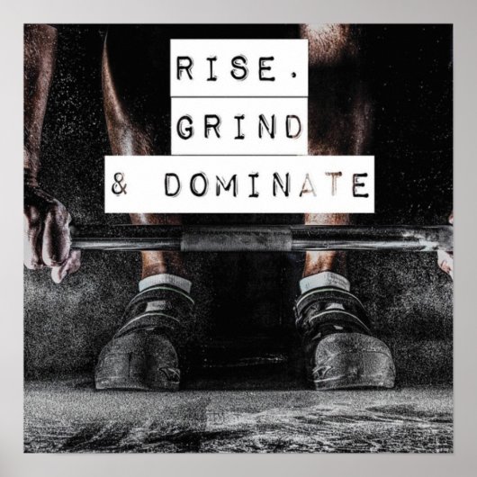 トレーニングやる気を起こさせる ポスター (正面)