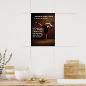 トレーニングやる気を起こさせる ポスター (キッチン)