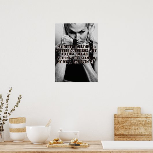 トレーニングやる気を起こさせる ポスター (キッチン)