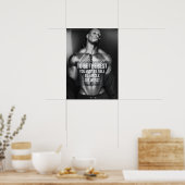 トレーニングやる気を起こさせる ポスター (キッチン)