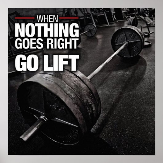 トレーニングやる気を起こさせる ポスター (正面)