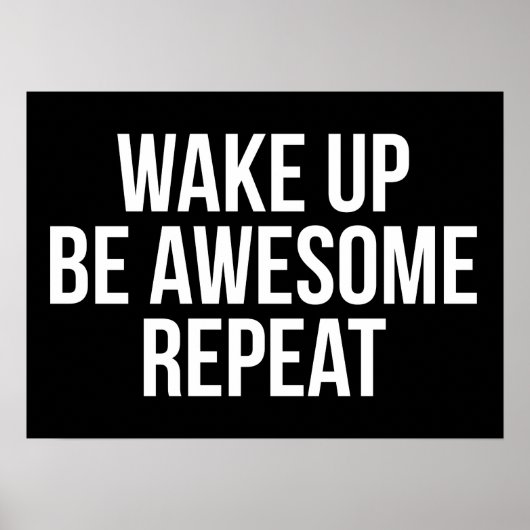 トレーニングやる気を起こさせる ポスター (正面)