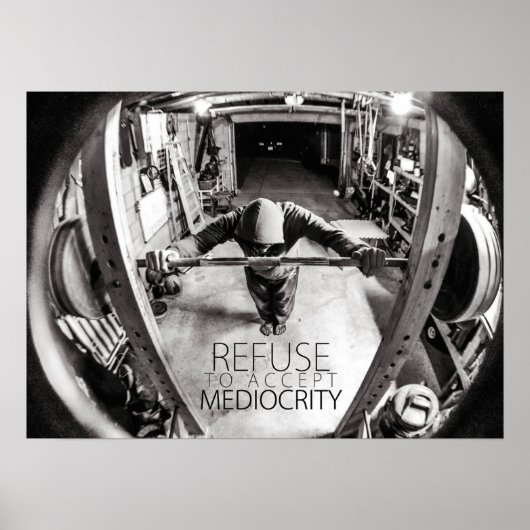 トレーニングやる気を起こさせる ポスター (正面)