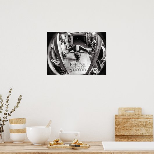 トレーニングやる気を起こさせる ポスター (キッチン)