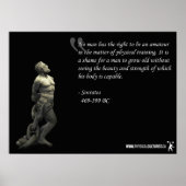 トレーニングやる気を起こさせる ポスター (正面)