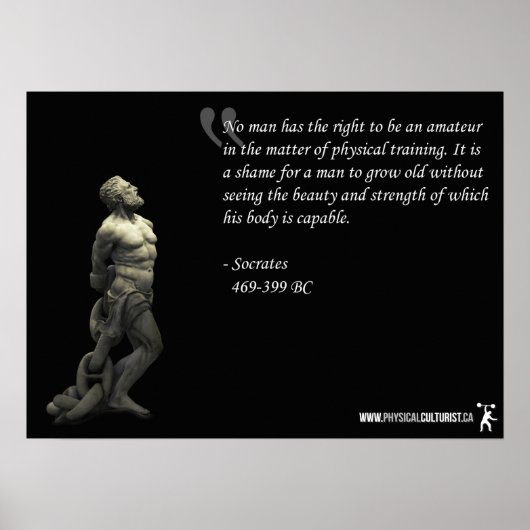 トレーニングやる気を起こさせる ポスター (正面)