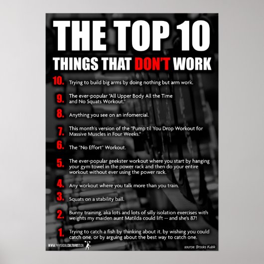 トレーニングやる気を起こさせる ポスター (正面)