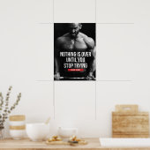 トレーニングやる気を起こさせる ポスター (キッチン)