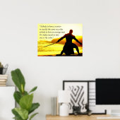 トレーニングやる気を起こさせる ポスター (ホームオフィス)