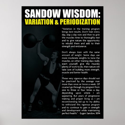 トレーニングやる気を起こさせる ポスター (正面)